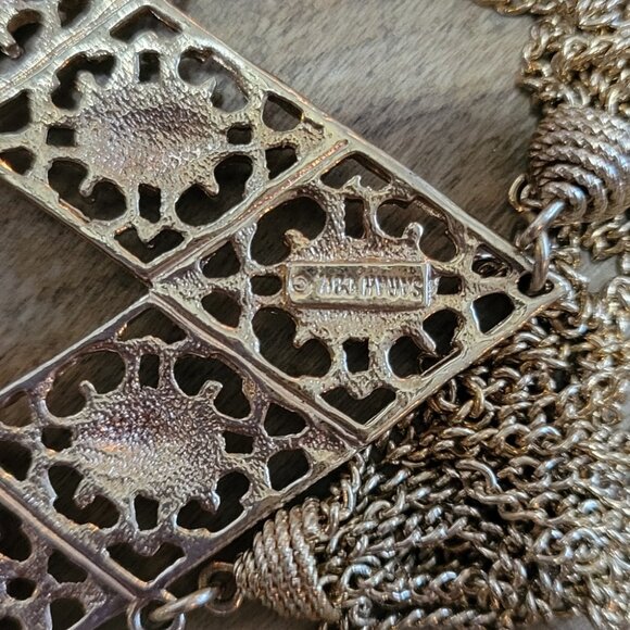 Long Vintage Tassel Sarah Coventry Necklace - Picture 5 of 5